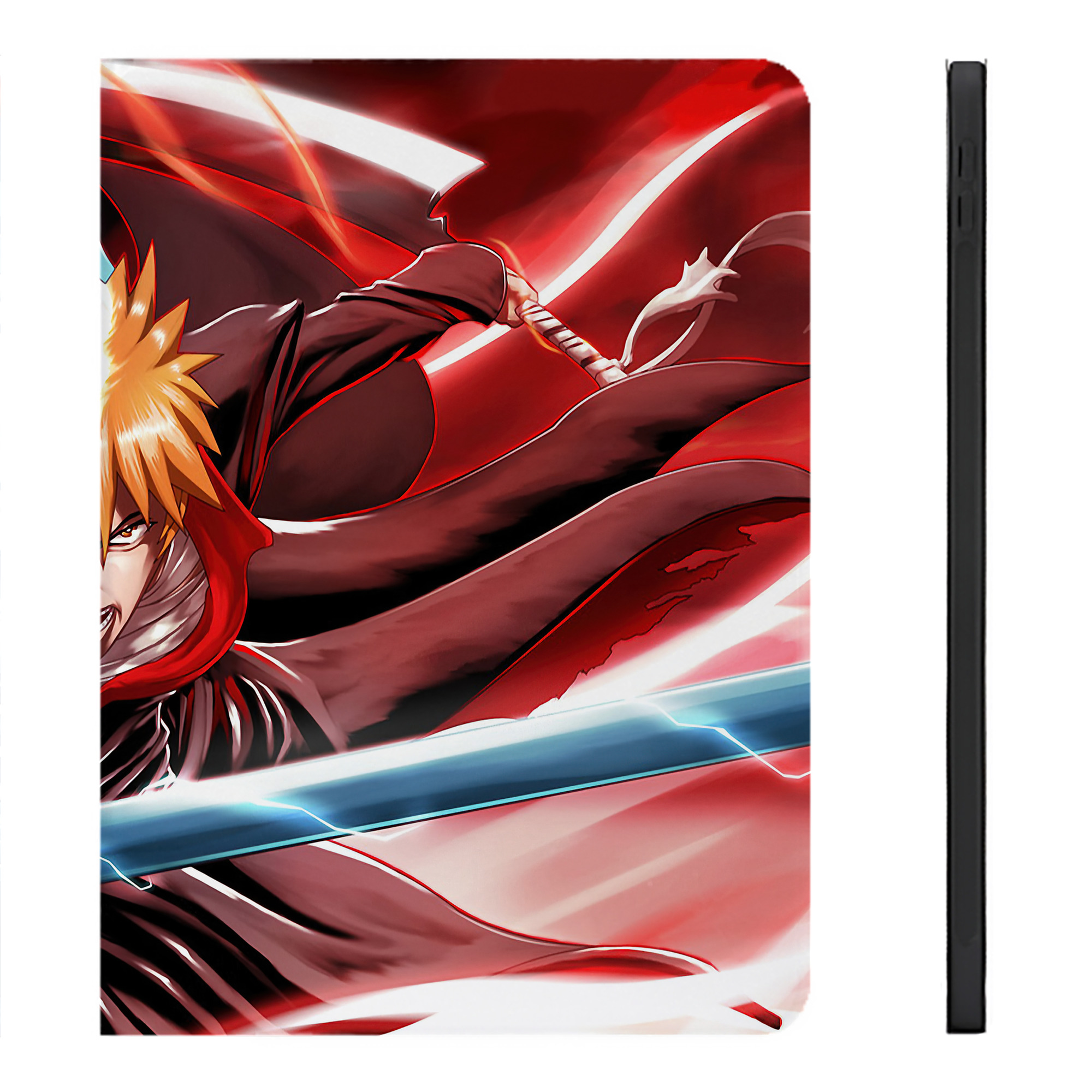 （画像用） ブリーチ BLEACH IPadケース ペンホルダー付き ブックスタイルデザイン